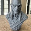 high elf/vampire lieutenant bust, 123mm, unprimed